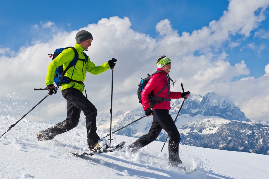 detail schneeschuhwandern vor dem wilden kaiser©gerdlfranz